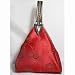 Triangular Synthetic Silk Clutch Handbag - Sapphire Blue