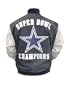 Dallas Cowboys 5-Time Super Bowl Champions Suede Jacket