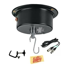 Chauvet MOT-2 2 RPM Motor for Mirror Ball Bundle with 10-Foot DMX Cable, C-Clamp, and Polishing Cloth: Electronics
