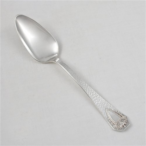 Heraldic by 1847 Rogers, Silverplate Grapefruit Spoon