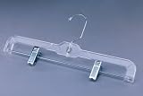 Crystal Skirt/Slack Hangers (12) (Clear) (Set of 12)
