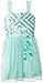 Amy Byer Big Girls' Patterned Sequin Dress with Chiffon Skirt