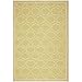 Safavieh Dhurrie Collection DHU545C Handmade Light Green and Ivory Wool Area Rug, 4-Feet by 6-Feet
