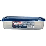 American Maid Rectangular Food Storage, 1.12-Quartz, Blue