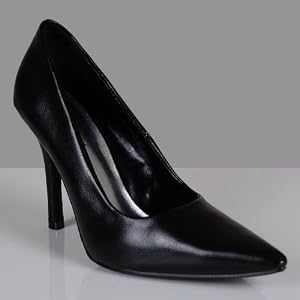 Buy TADDY Ladies Classic Leatherette Dress Pumps Black by Delicious