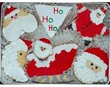 Hand Decorated Santa Sugar Cookie Gift Tin