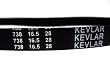 V-Belt CVT Drive Belt 738-16.5-28 KEVLAR fits Yamaha Zuma 50