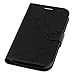 NEEWER Faux Leather Stand Wallet Flip Case For Samsung Galaxy Grand Duos i9080 i9082 (Black)