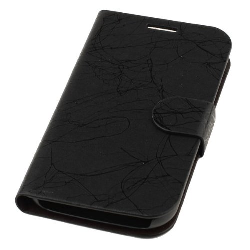 NEEWER Faux Leather Stand Wallet Flip Case For Samsung Galaxy Grand Duos i9080 i9082 (Black)