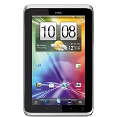 HTC Flyer Tablet 32GB(17.8cm (7 Zoll) Touchcreen, 5 MP Kamera, Wifi, 3G, 1.3MP Front-Kamera, HSPA, 32GB interner Speicher, Android OS)  wei�/silber