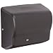 American Dryer Global GX1-BG Steel Cover Automatic Hand Dryer, 110-120V, 1,500W Power, 50/60Hz, Black Graphite Finish