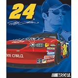 Jeff Gordon Royal Plusch Full Throttle Raschel Throw Blanket - NASCAR Fan Shop Team Merchandise