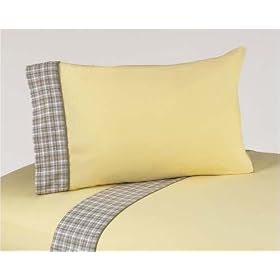 3pc Twin Sheet Set for Construction Zone Bedding Collection