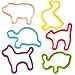 Silly Bandz (Animal Rubber Bands) Pet Pack of 24