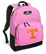 University of Tennessee Backpack Pink Tennessee Vols Logo for Travel, Daypack CUTE School Bags Best Unique Cute Gifts for Girls, Students Ladies -