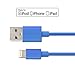 Omars 4ft / 1.2m Lightning 8pin to USB SYNC Cable Charger Cord for Apple iPhone 5 / 5s / 5c / 6 / 6 Plus / 6s / 7 / 7 Plus, iPod touch 5, iPod nano 7, iPad Blue [Apple MFI Certified]