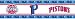 Detroit Pistons Kids Sports Wall Border