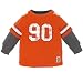 faux-layered football shirt