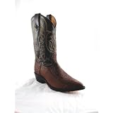 Tony Lama&reg; Tobac Brown Smooth Ostrich by Tony Lama
