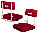Louisville Cardinals Hard Back Stadium Seat Chair - NCAA College Athletics