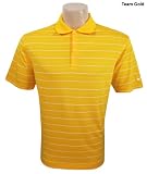 NIKE Men's Tech Core Stripe Golf Polo Shirt, Team Gold, XX-Large