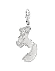 Sterling Silver PANAMA Charm