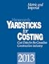 2013 Yardsticks for Costing - Canadian Construction Cost Data