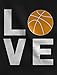 Love Basketball - Gift Idea for Basketball Fans / Player Cool Women Hoodie