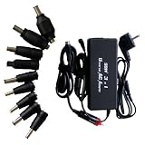 Produkt-Bild: Universal Laptop Netzteil 90Watt 12V-24V f&uuml;r ACER, Sony, Fujitsu, Toshiba, Fujitsu, NEC, GreatWall, HP/Compaq, Dell, Delta, IBM, ASUS, Samsung, LG,Medion, Delta mit KFZ und USB Anschluss