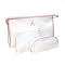 Pink Ribbon 3-pc. Terry Cloth Bag Set