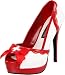 Funtasma by Pleaser Women's Nurse Platform Pump,White Patent,9 M US