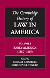 The Cambridge History of (Volume 1)
