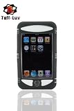 i-nique Tuff-Luv Apple Ipod Touch (8GB / 16GB / 32GB) Streetz pack - Twin Skin Combo Silicone skin case cover ( Belt Clip & sports armband) : Colour (Checkers (Black/white))