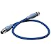 DM-DB1-DF-00.5 NMEA2000 Mid Double Ended Cordset, Male to Female 0.5 meter (Blue)