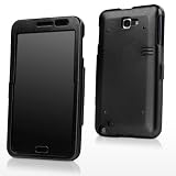 BoxWave Samsung GALAXY Note AluArmor Jacket - Rugged, Heavy Duty Anodized Aluminum Metal Case for Slim and Durable Protection - Samsung GALAXY Note Cases and Covers (Jet Black)