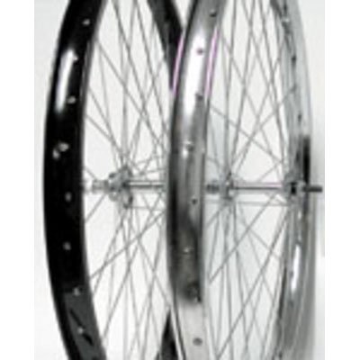 Wheel Master Front Bicycle Wheel 24 x 1.75 36H, Steel, Bolt On, Silver