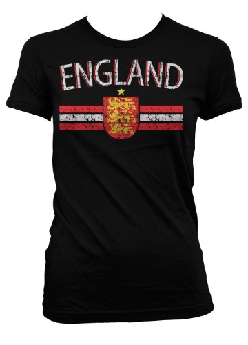 England Crest International Soccer Juniors T-shirt, English Soccer Juniors T-shirt low price
