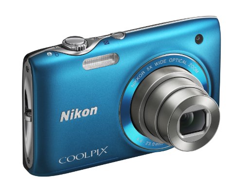 Nikon Coolpix S3100 Digital Camera - Blue (14MP, 5x Wide Optical Zoom) 2.7 inch LCD