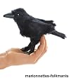 Folkmanis Raven Finger Puppet [Toy]