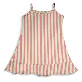 Girlfriends by Anita G. - Girls Striped Tank Dress, Pink, White