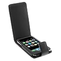 GTMax Permium Durable Leather Flip Carrying Case - Black for Apple iPod touch 8GB 32GB 64G 3rd 3G Generation NEWEST MODEL