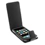 GTMax Permium Durable Leather Flip Carrying Case - Black for Apple iPod touch 8GB 32GB 64G 3rd 3G Generation