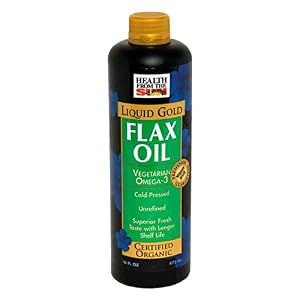 Health From The Sun, Organic Flax Lignan Gold, 16-Ounce by MuscleMaster