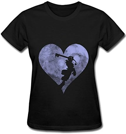 Tsuyokiss women's The Heart of The Sky dress short sleeve t-shirt black