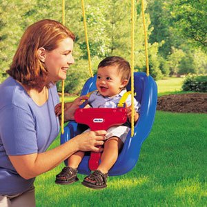 Little Tikes 2-in-1 Snug 'n Secure Swing little tikes 3 in 1