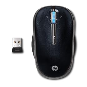 HP 2.4 GHz Wireless Optical Mobile Mouse (Gray) by 