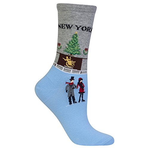 Hot Sox Women's New York Christmas Sock