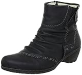 Rieker 71473-00, Damen Klassische Halbstiefel & Stiefeletten, Schwarz (schwarz 00), EU 37