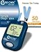 Clever Chek Auto-Code Blood Glucose Monitor plus Clever Chek Auto-Code Test Strips box of 50