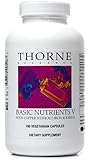 Thorne Research - Basic Nutrients V - Complete Multiple Vitamin-Mineral Supplement with Copper and Without Iron or Iodine - 180 Vegetarian Capsules